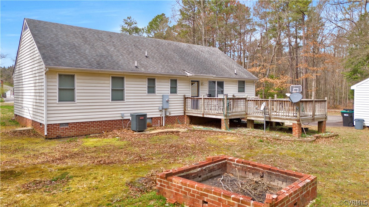 8561 Roundabout Road Henrico, VA 23231 - Photo 10 of 42 a view of a house with wooden fence