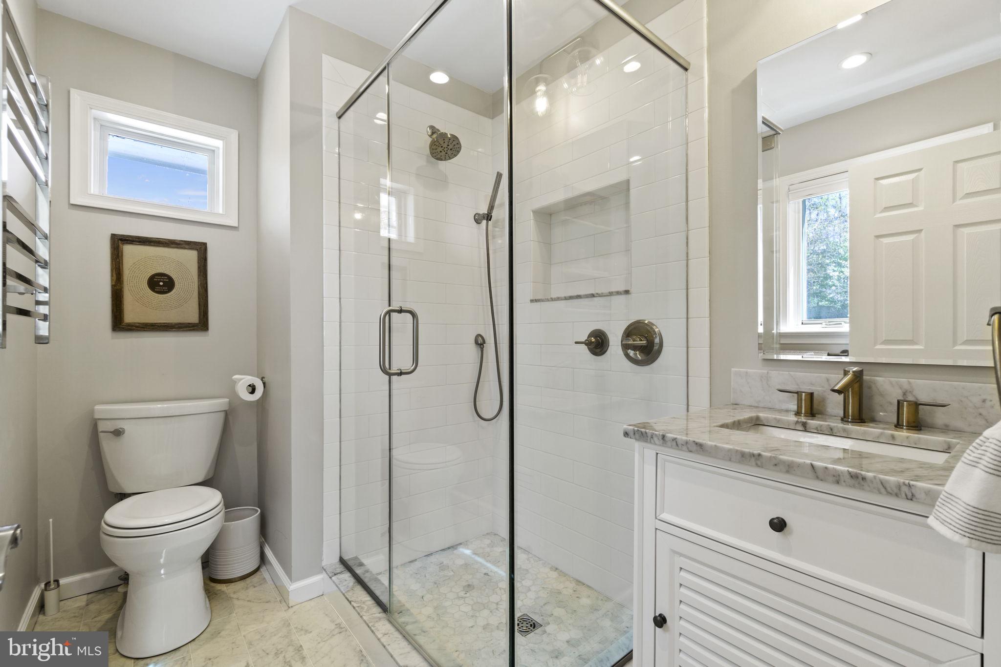 309 Halsey Road Annapolis, MD 21401 - Photo 20 of 44 Remodeled and redesigned primary bathroom