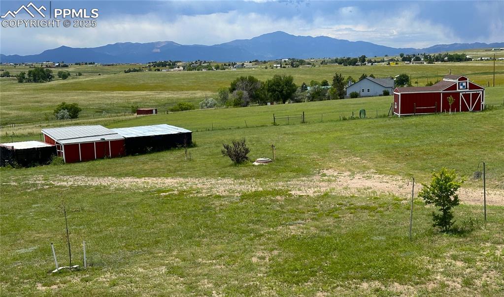 3730 Curtis Road Peyton, CO 80831 - Photo 3 of 50 Non Stop Pikes Peak Mountain Views!