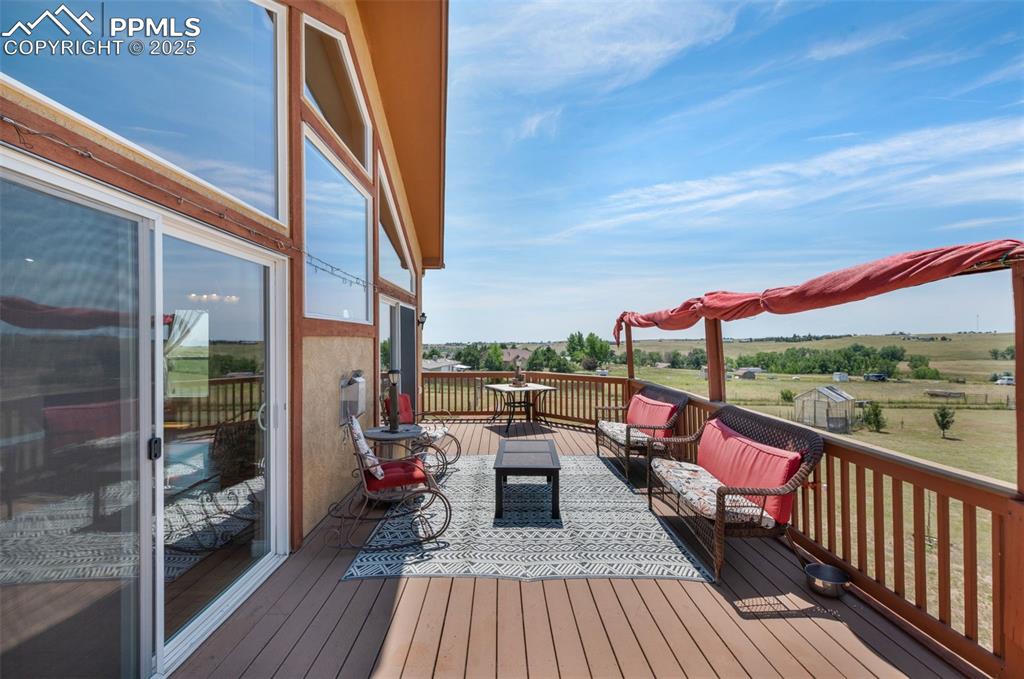 3730 Curtis Road Peyton, CO 80831 - Photo 41 of 50 Lots Of Space On The Deck