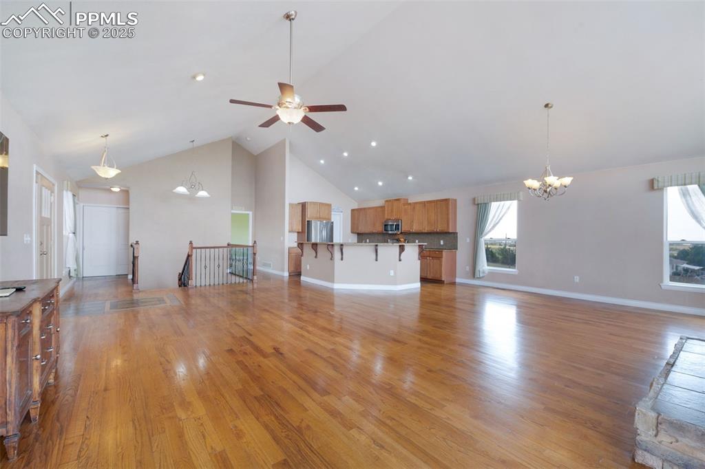 3730 Curtis Road Peyton, CO 80831 - Photo 9 of 50 A Sea Of Beautiful Hardwood Floor