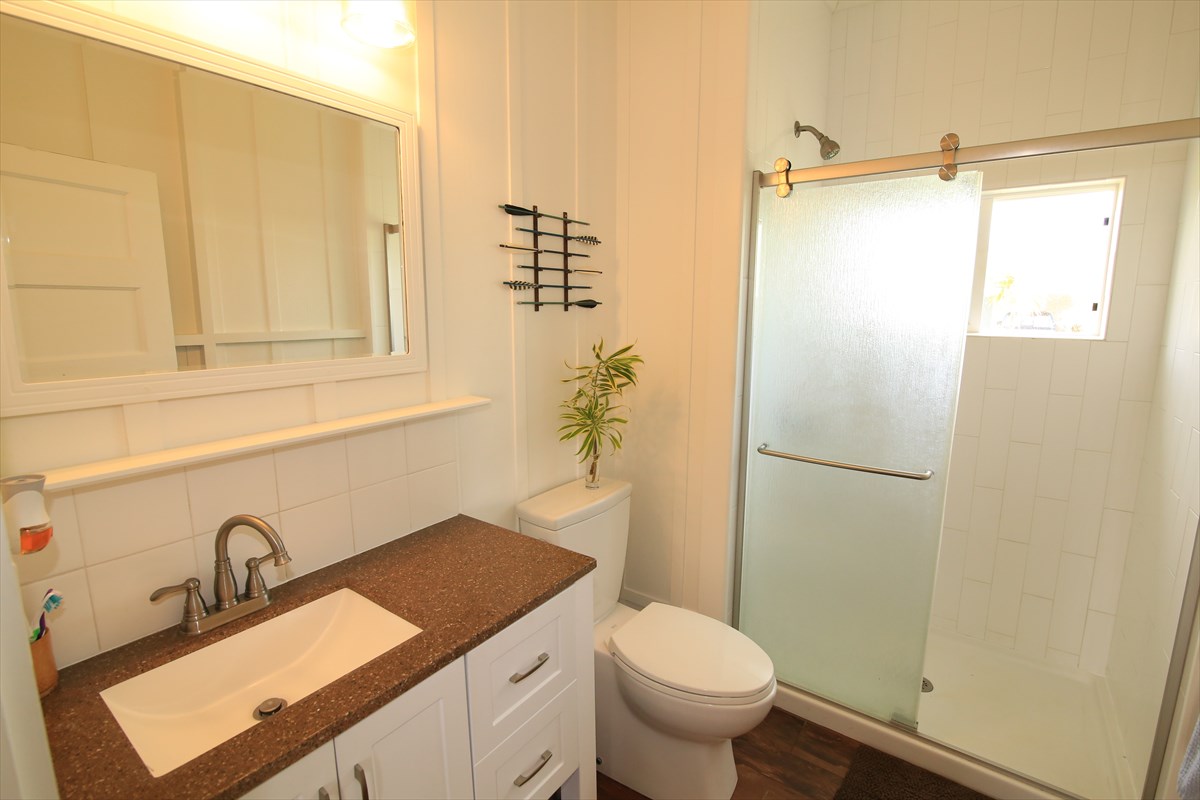 1004 Kealoha Road Kapaa, HI 96746 - Photo 8 of 8 a bathroom with a sink toilet and shower
