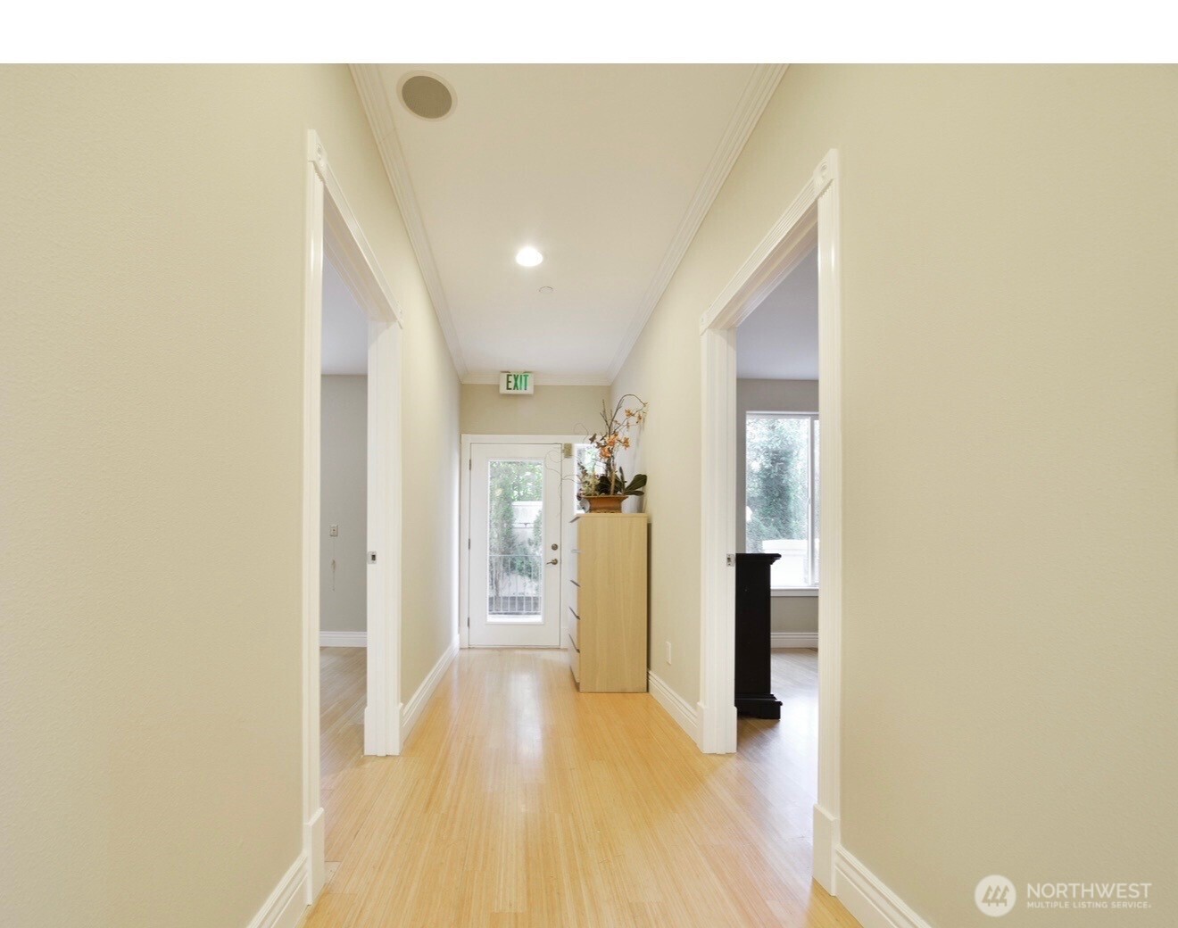 0 124th Kirkland, WA 98034 - Photo 4 of 10 a view of a hallway with wooden floor