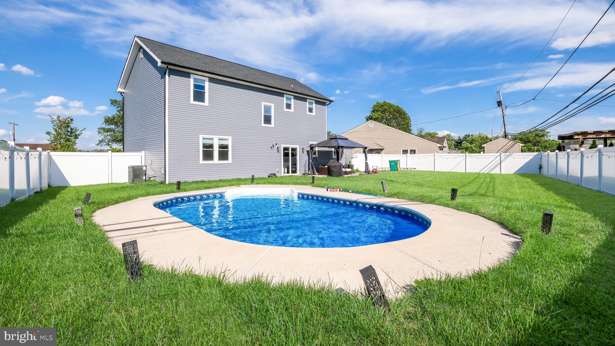 27 Bittersweet Road Levittown, PA 19057 - Photo 29 of 36 Inground Pool (new liner 2024)
