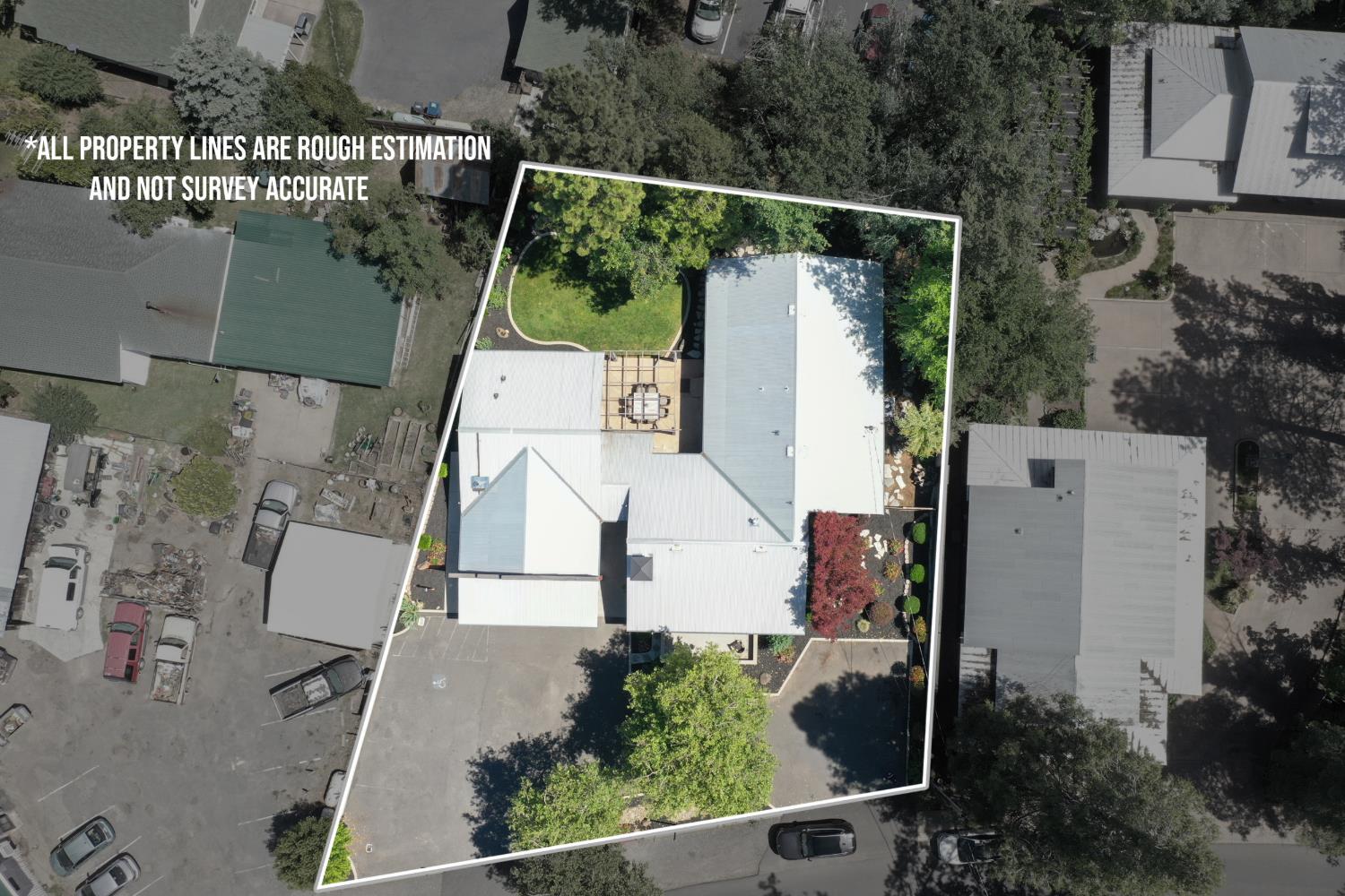 118 Main Street Murphys, CA 95247 - Photo 4 of 47 an aerial view of residential house with outdoor space and swimming pool