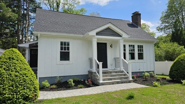 26 Eleanor Road Framingham, MA 01701 - Photo 3 of 15 a front view of a house with garden