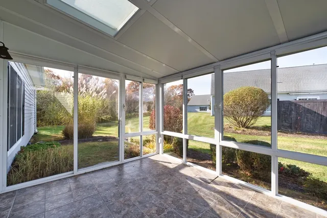 a view of outdoor space and balcony