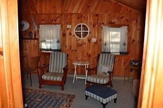 4 Perkins Road New Harbor, ME 04554 - Photo 4 of 8 Living Room. Cottage living with a...