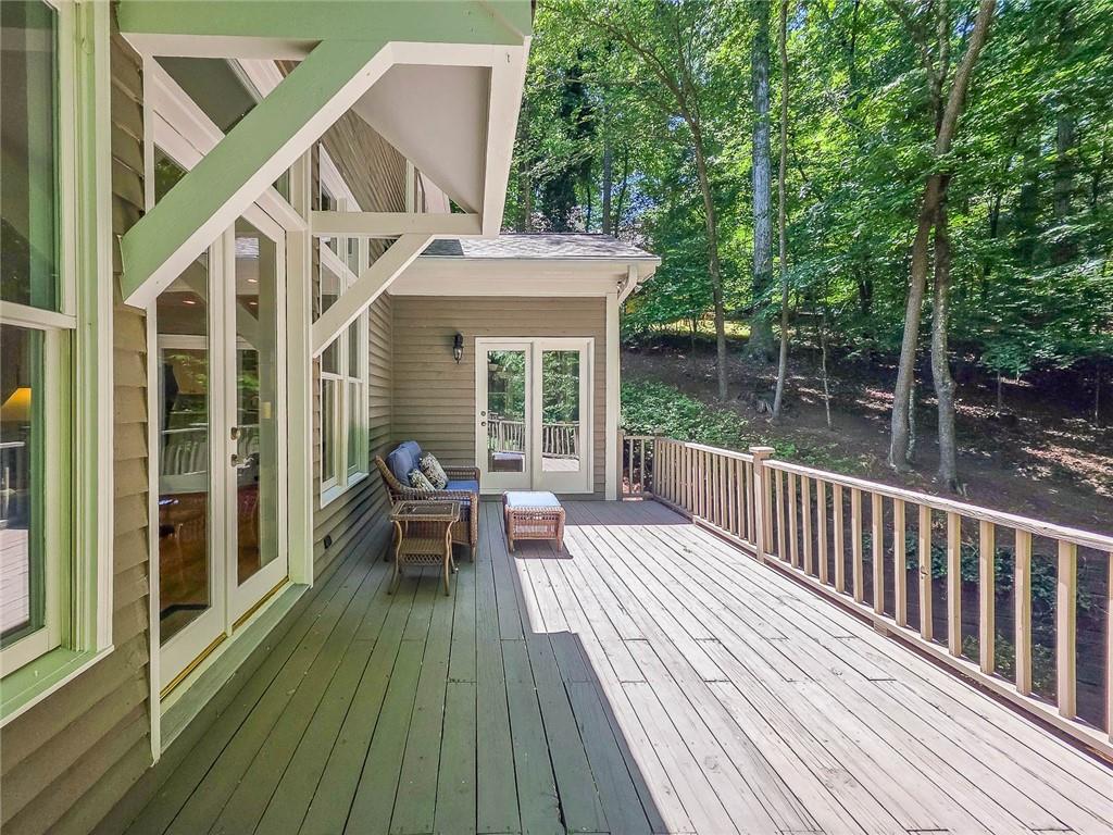 3712 Frederica Road Northwest Berkeley Lake, GA 30096 - Photo 5 of 49 a view of outdoor space yard deck and patio