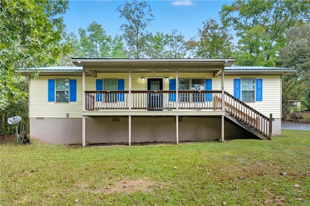 front view of house with a yard