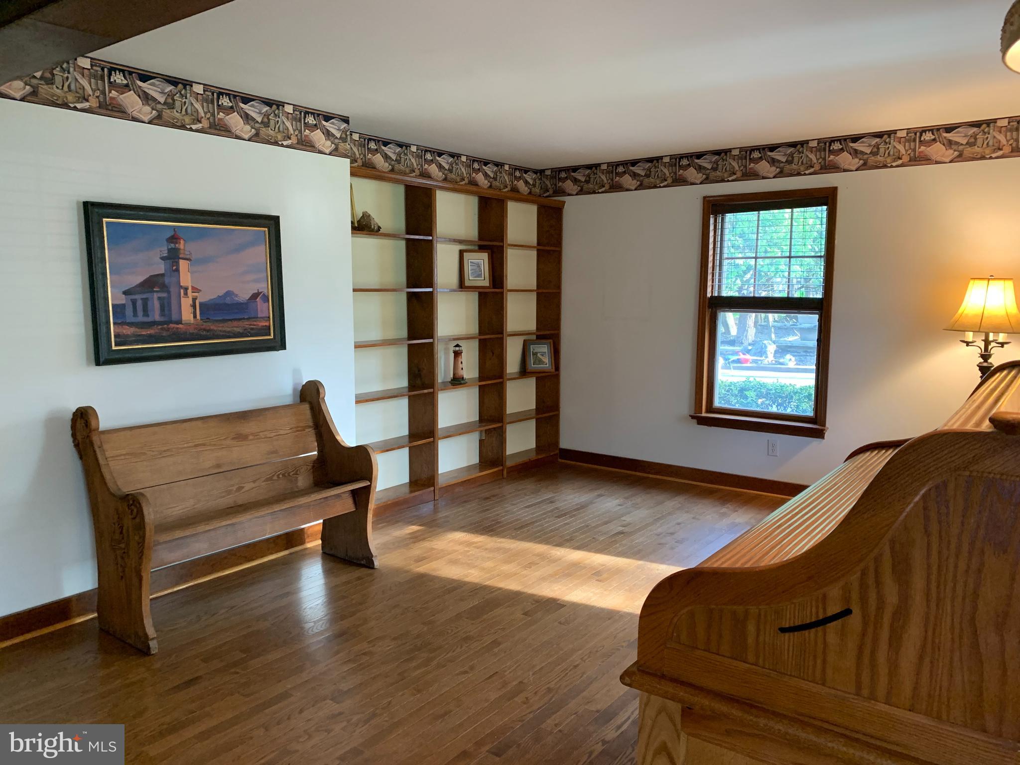 14138 Rover Mill Road West Friendship, MD 21794 - Photo 13 of 33 Main floor office with built in bookshelves