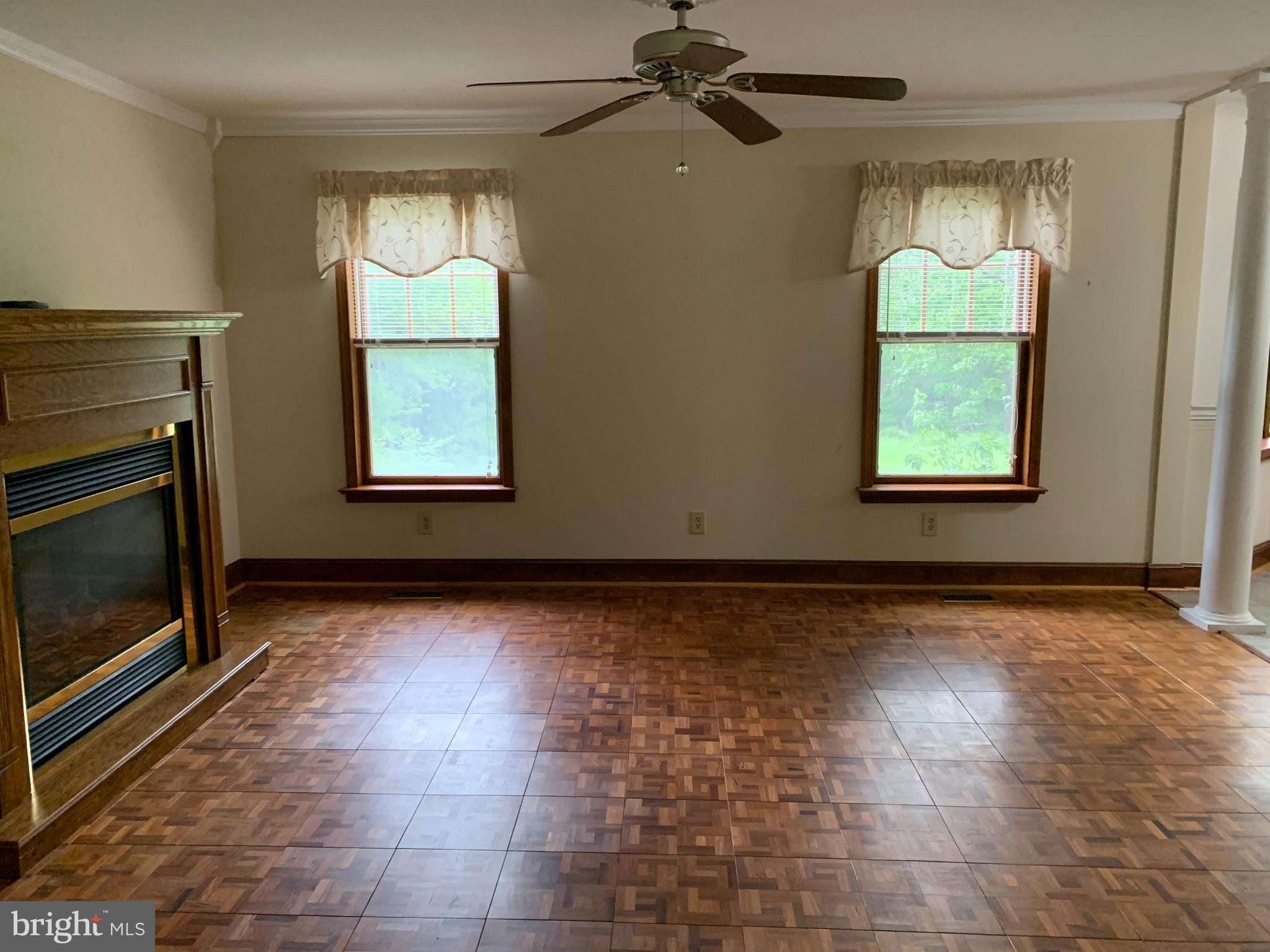 14138 Rover Mill Road West Friendship, MD 21794 - Photo 8 of 33 Spacious FR w/ parquet floor w/propane FP