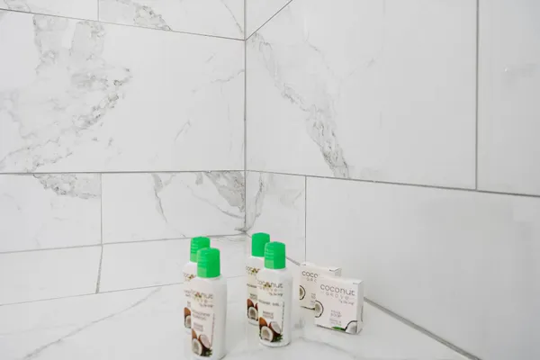 a bathroom with a toilet and a sink