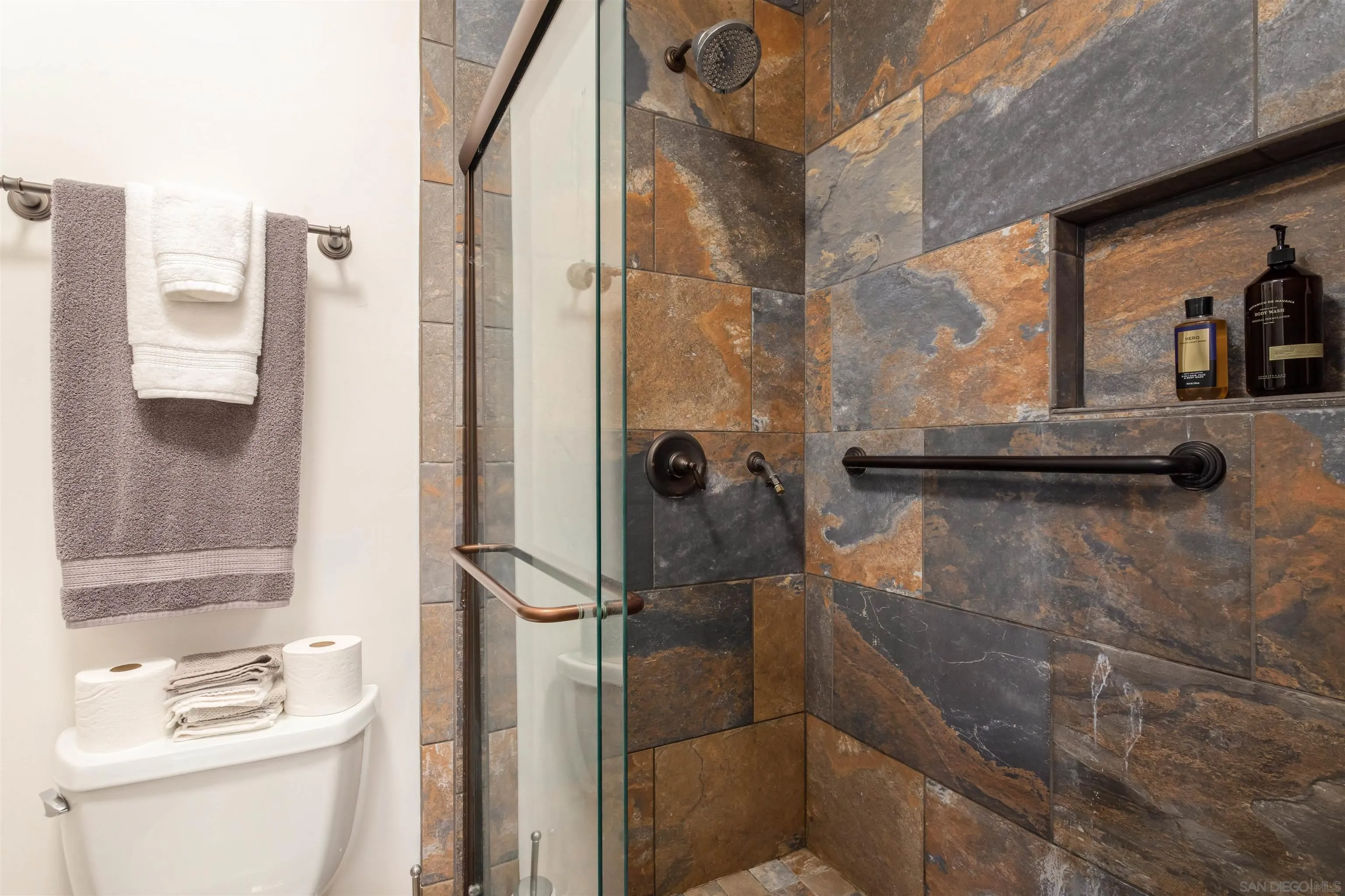 1210 Lakedale Road Santa Ysabel, CA 92070 - Photo 30 of 67 a bathroom with a shower