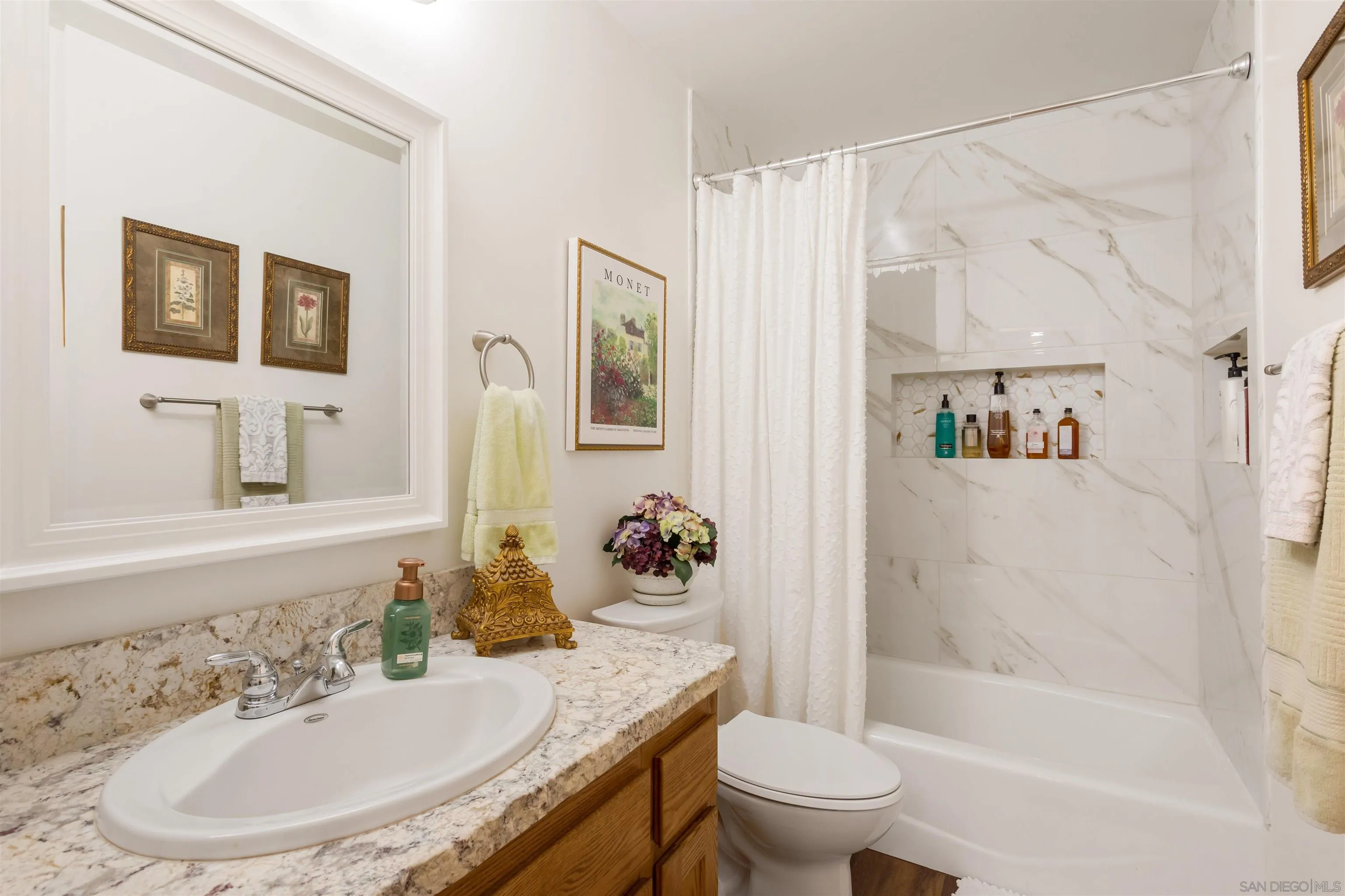 1210 Lakedale Road Santa Ysabel, CA 92070 - Photo 37 of 67 a bathroom with a sink toilet and shower
