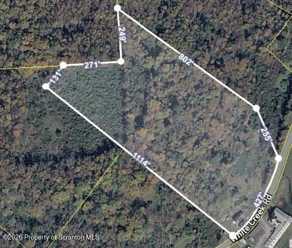 1181 White Creek Road Meshoppen, PA 18630 - Photo 35 of 50 Parcel Map