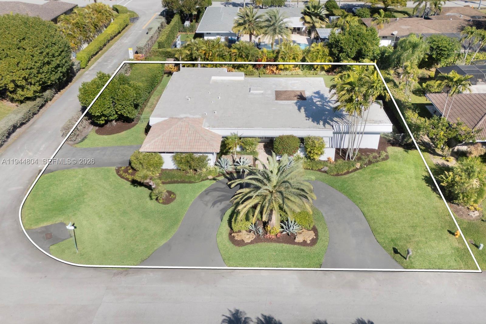 10281 Southwest 125th Street Miami, FL 33176 - Photo 43 of 45 an aerial view of a house