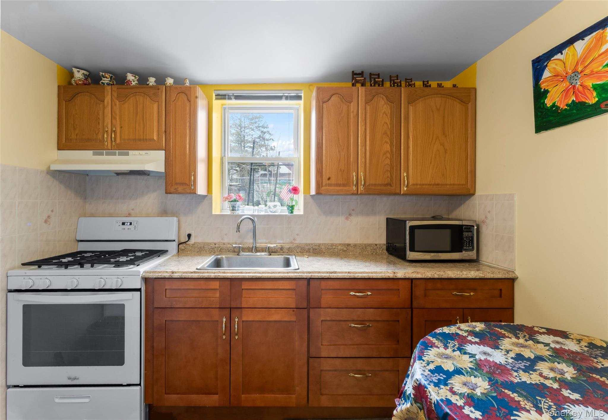 18 Butler Place Yonkers, NY 10710 - Photo 30 of 46 a kitchen with a sink stove and microwave