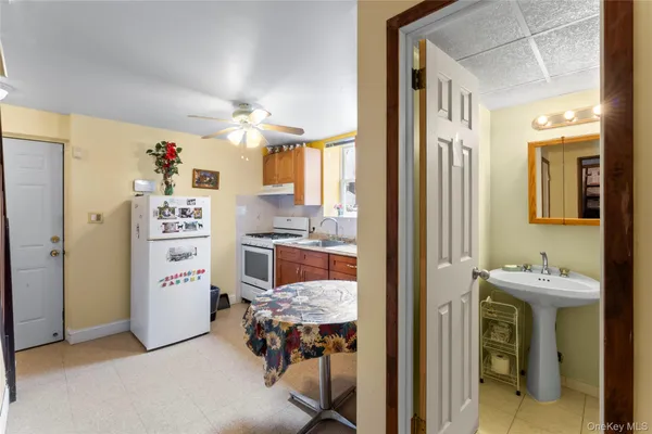 a view of kitchen