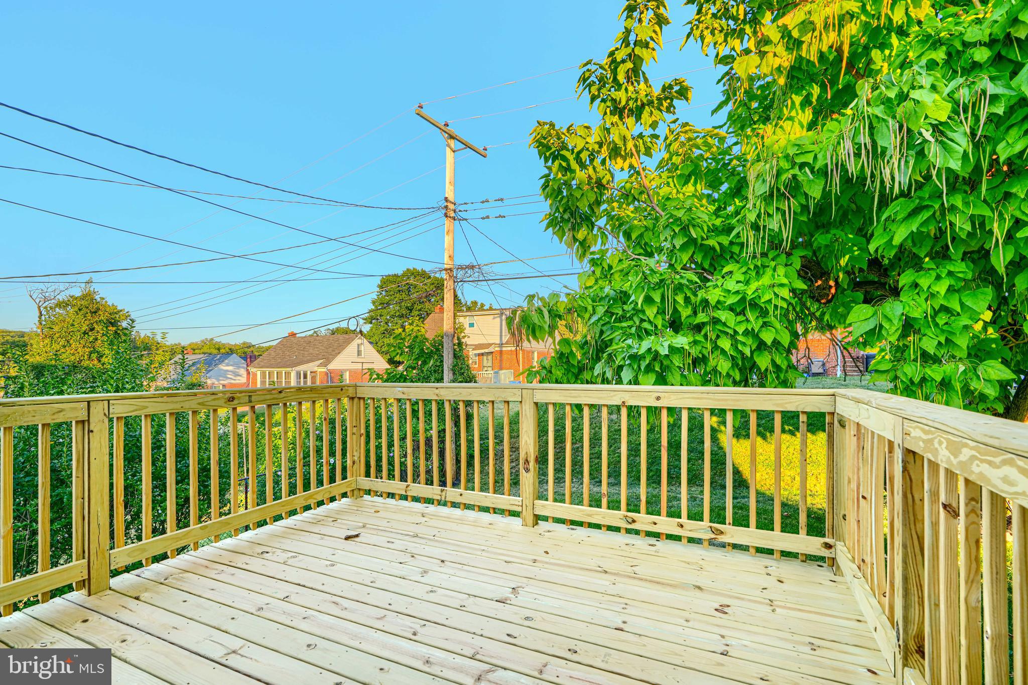 3515 Rhom Road Gwynn Oak, MD 21207 - Photo 36 of 36 a view of balcony with wooden floor