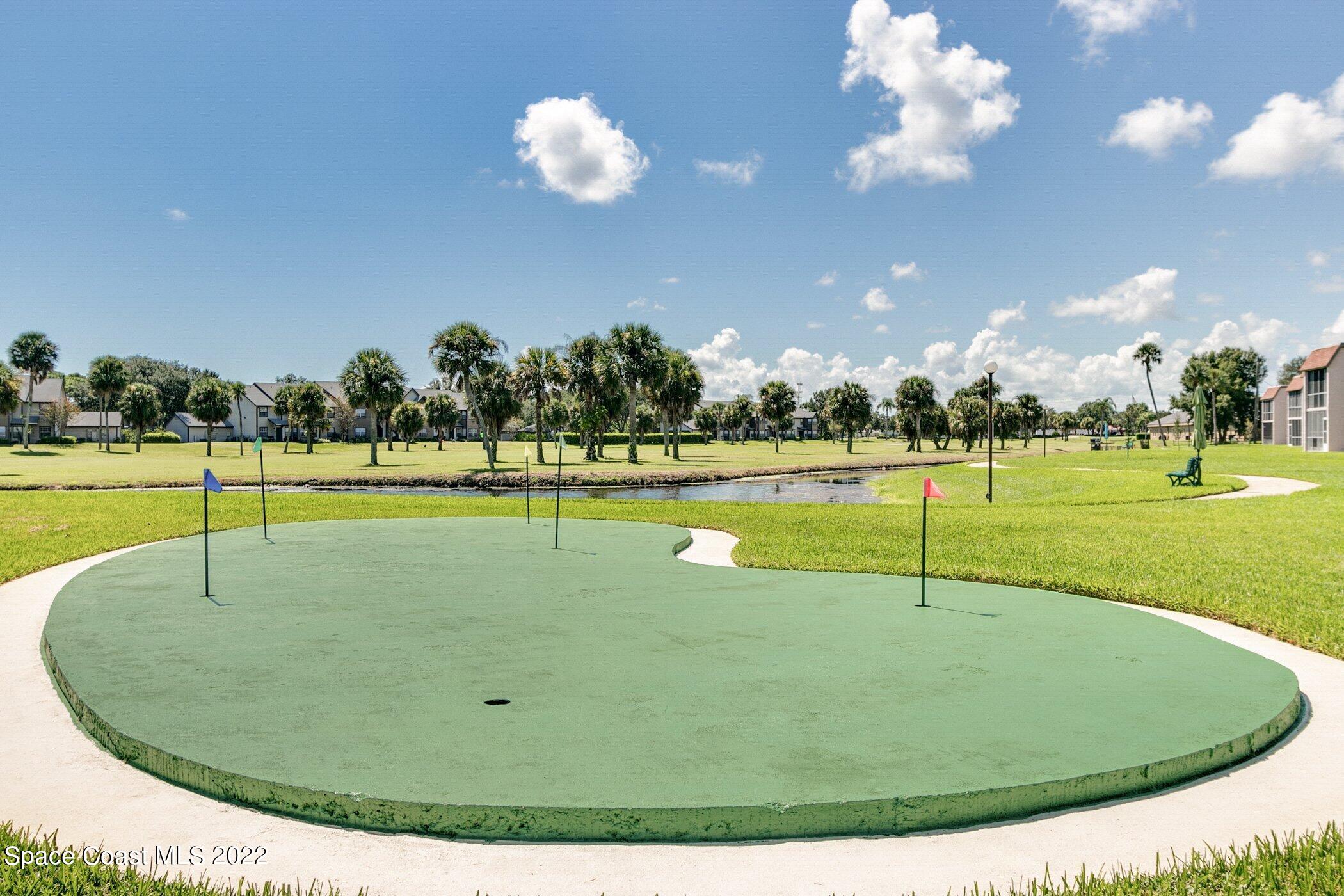 2727 North Wickham Road, Unit 10103 Melbourne, FL 32935 - Photo 41 of 46 Putting Green