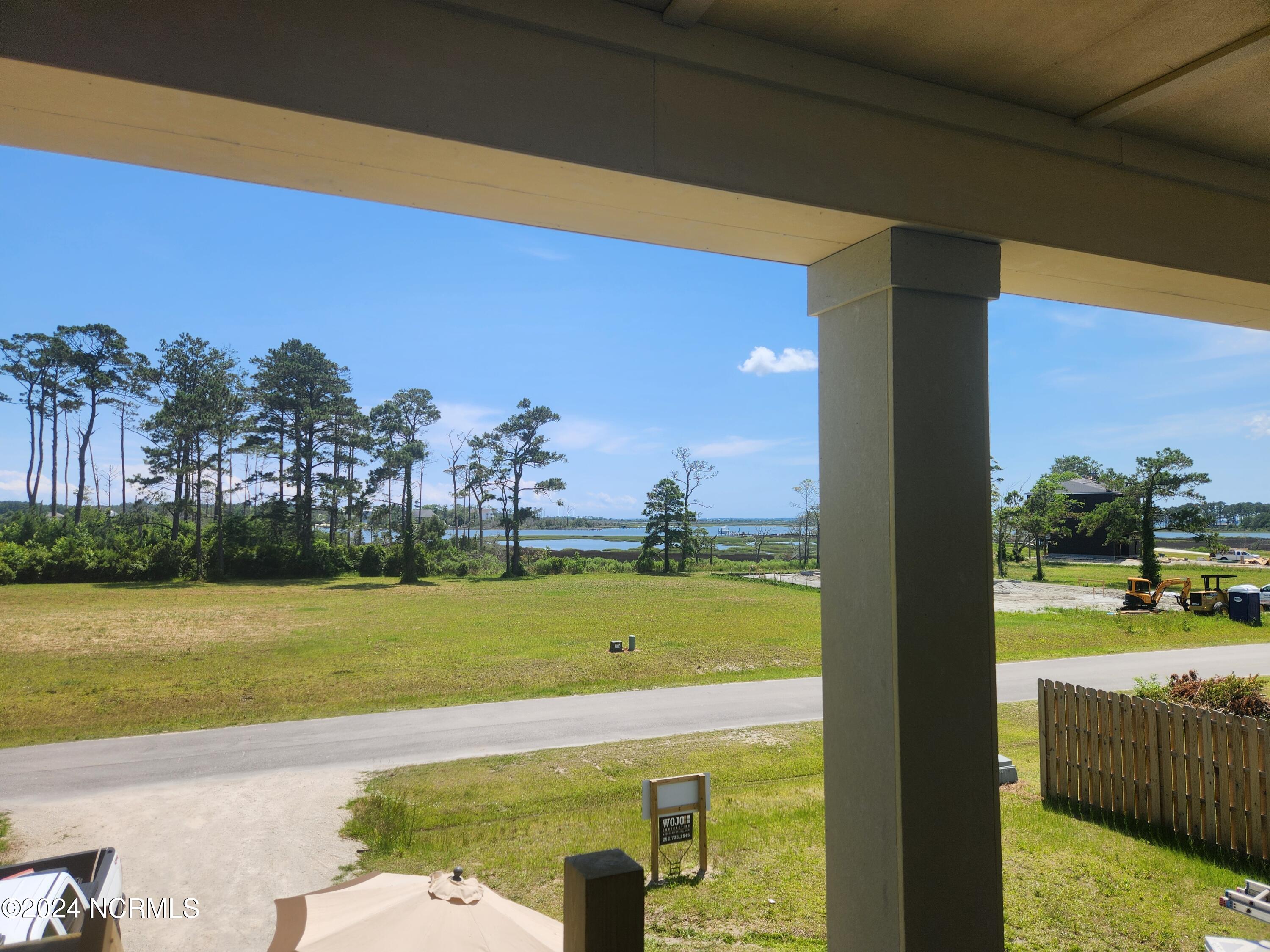 314 Anson Road Beaufort, NC 28516 - Photo 35 of 42 View from Front Main Level Deck