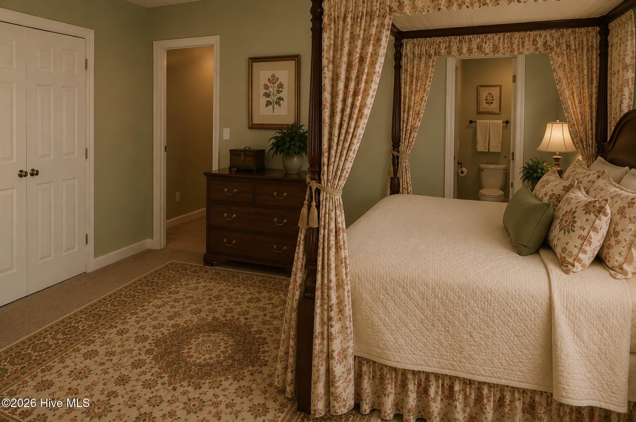 1861 Quail Ridge Road, Unit D Greenville, NC 27858 - Photo 17 of 60 Primary Bedroom Virtually Staged
