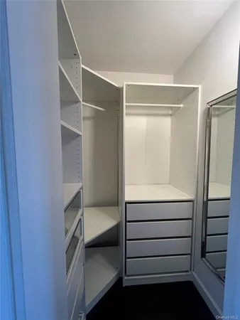 a view of walk in closet