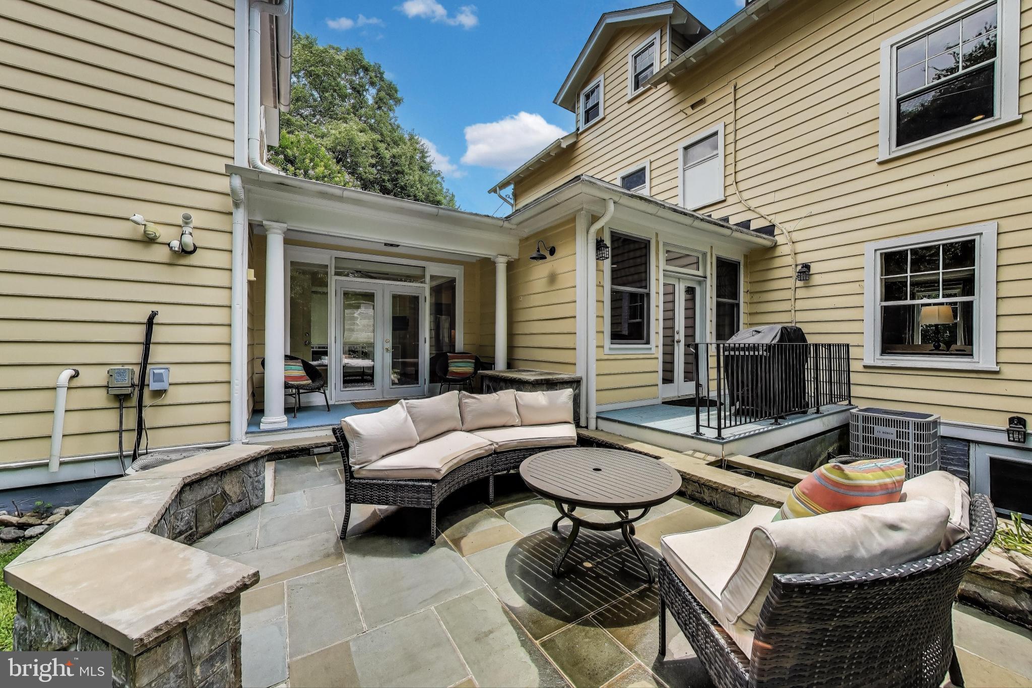 5809 Grosvenor Lane Bethesda, MD 20814 - Photo 33 of 41 Patio & Grilling Porch off Dining & Morning Room