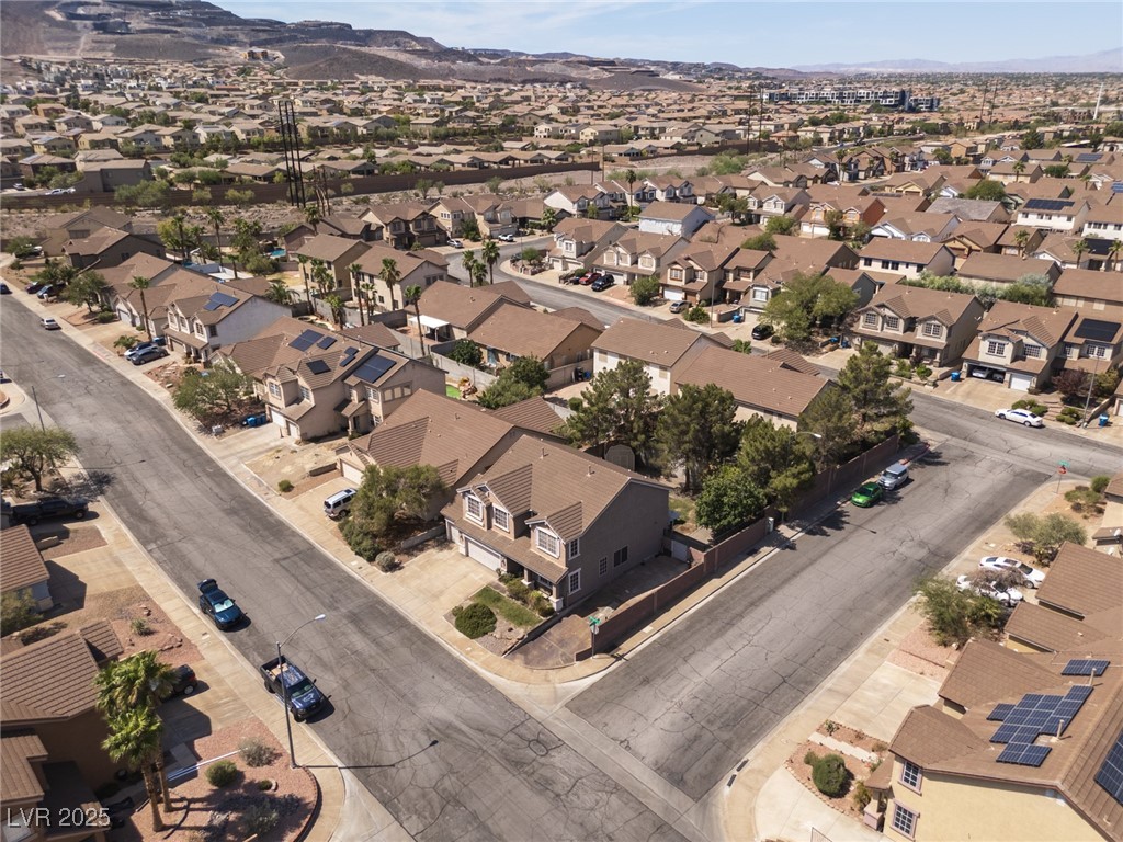 99 Milicity Road Henderson, NV 89012 - Photo 50 of 51 Bird's eye view of mountains