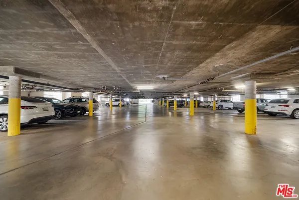 a view of parking area