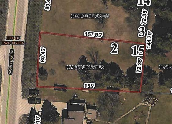 Lot 2 Sandy Bay Road Two Rivers, WI 54241 - Photo 1 of 1 Lot 2
