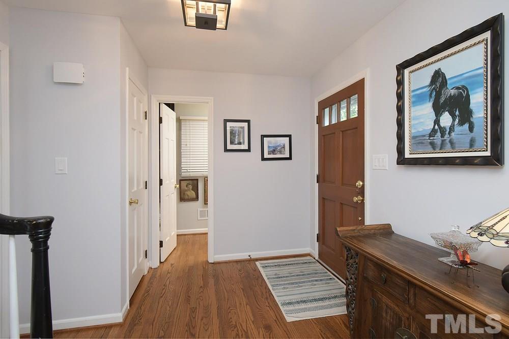 6405 Wrenwood Avenue Raleigh, NC 27607 - Photo 3 of 30 a view of a hallway with workspace