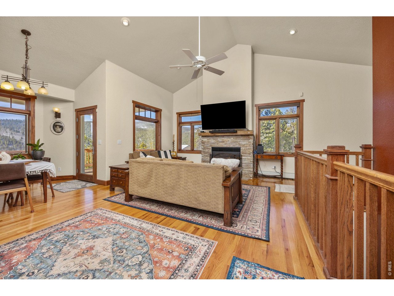 286 Chieftain Road Black Hawk, CO 80422 - Photo 49 of 50 Open floor plan with red oak wood flooring