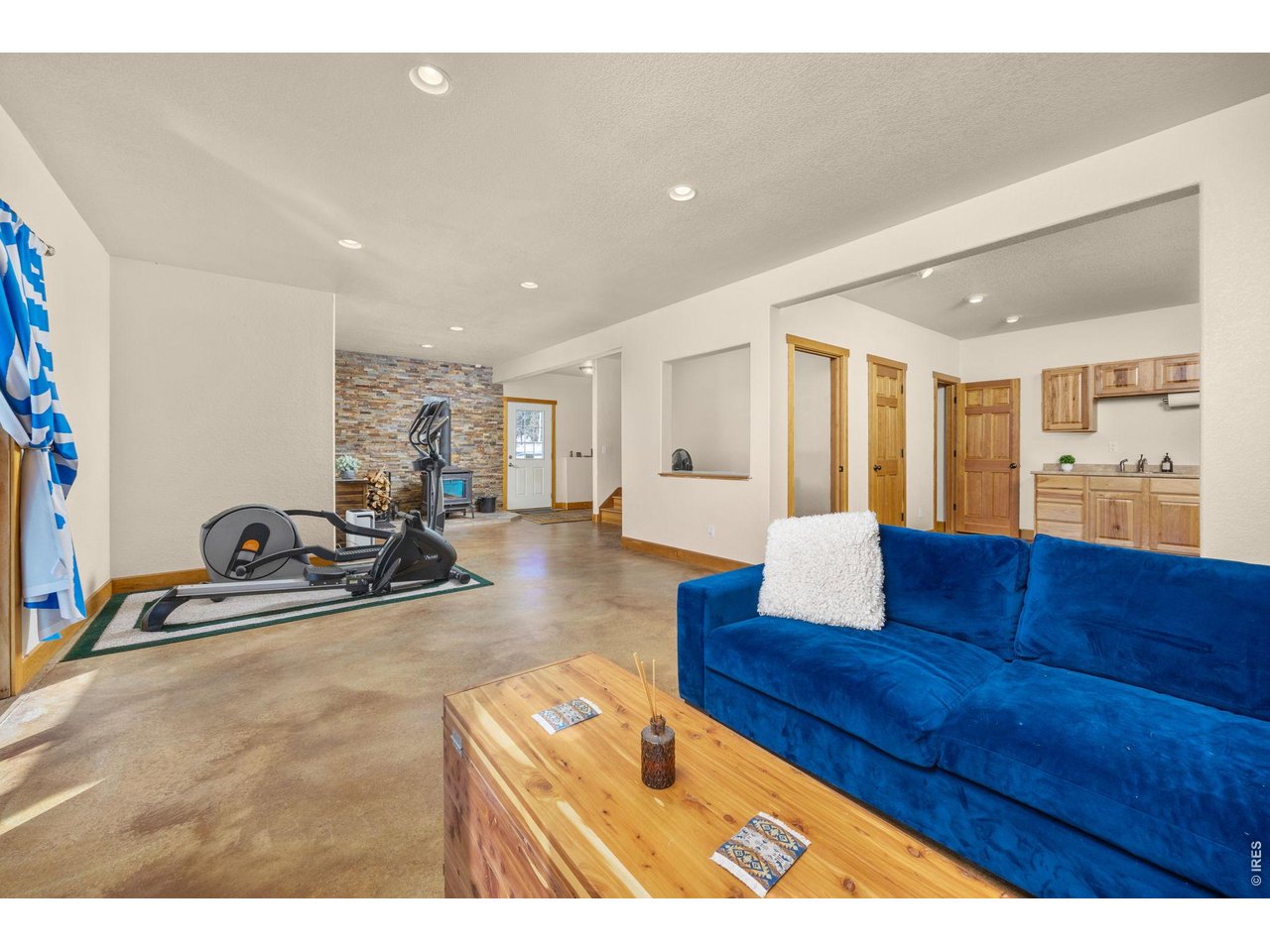 286 Chieftain Road Black Hawk, CO 80422 - Photo 31 of 50 Polished concrete floors throughout this level