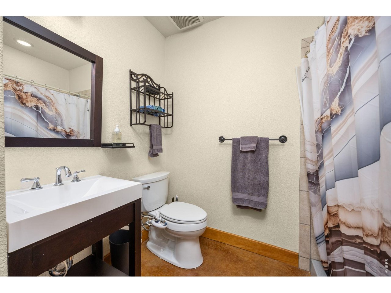 286 Chieftain Road Black Hawk, CO 80422 - Photo 34 of 50 Guest bathroom - lower level with radiant- heated floors