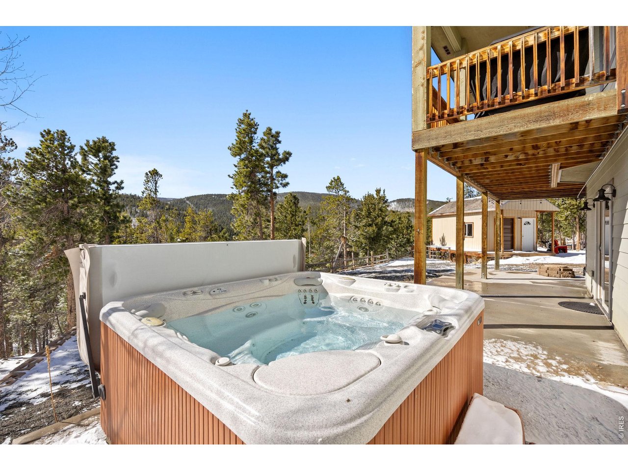 286 Chieftain Road Black Hawk, CO 80422 - Photo 37 of 50 8-person hot tub with epic stargazing aided by dark skies