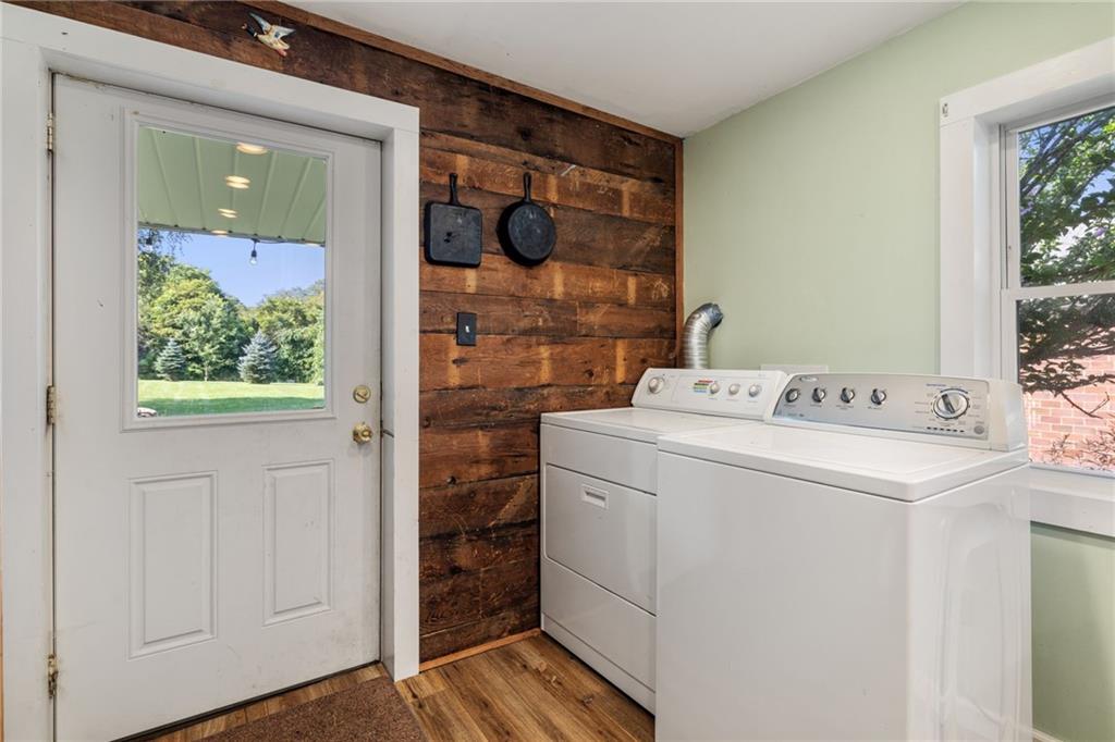777 Main Street Addison, PA 15411 - Photo 14 of 35 a utility room with dryer and washer