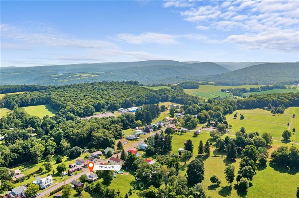 777 Main Street Addison, PA 15411 - Photo 35 of 35 a view of a city with mountains in the background