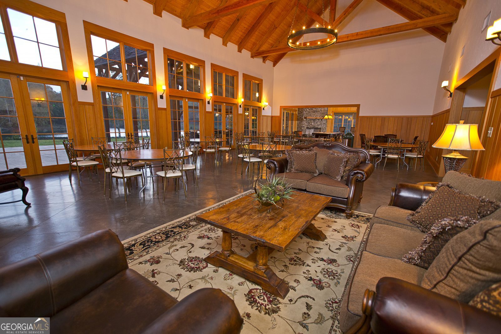 0 North Laceola Road, Unit LOT 119 Cleveland, GA 30528 - Photo 11 of 21 a living room with couches and kitchen view with wooden floor