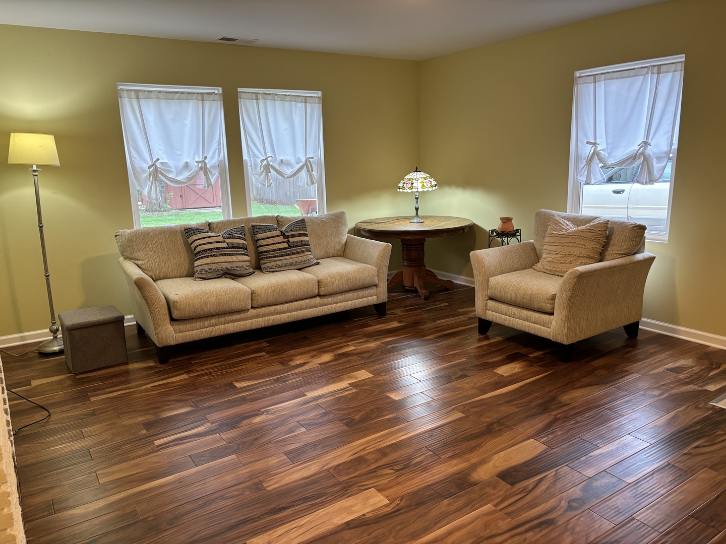 2461 Hawthorne Road Homewood, IL 60430 - Photo 7 of 37 a living room with furniture and a wooden floor