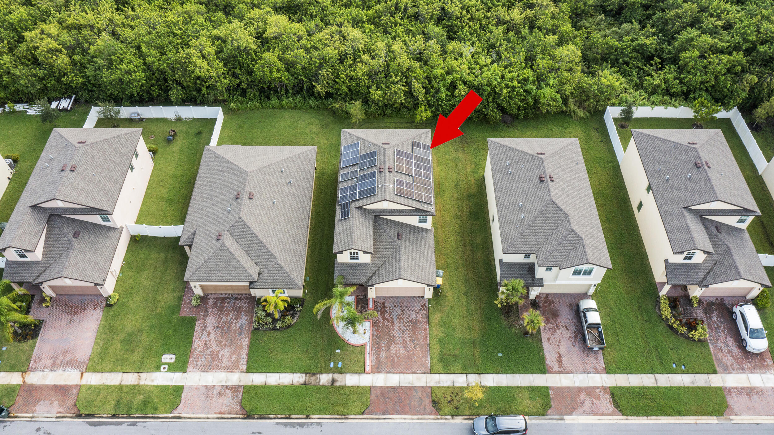 738 Worlington Lane Fort Pierce, FL 34947 - Photo 62 of 69 an aerial view of a house