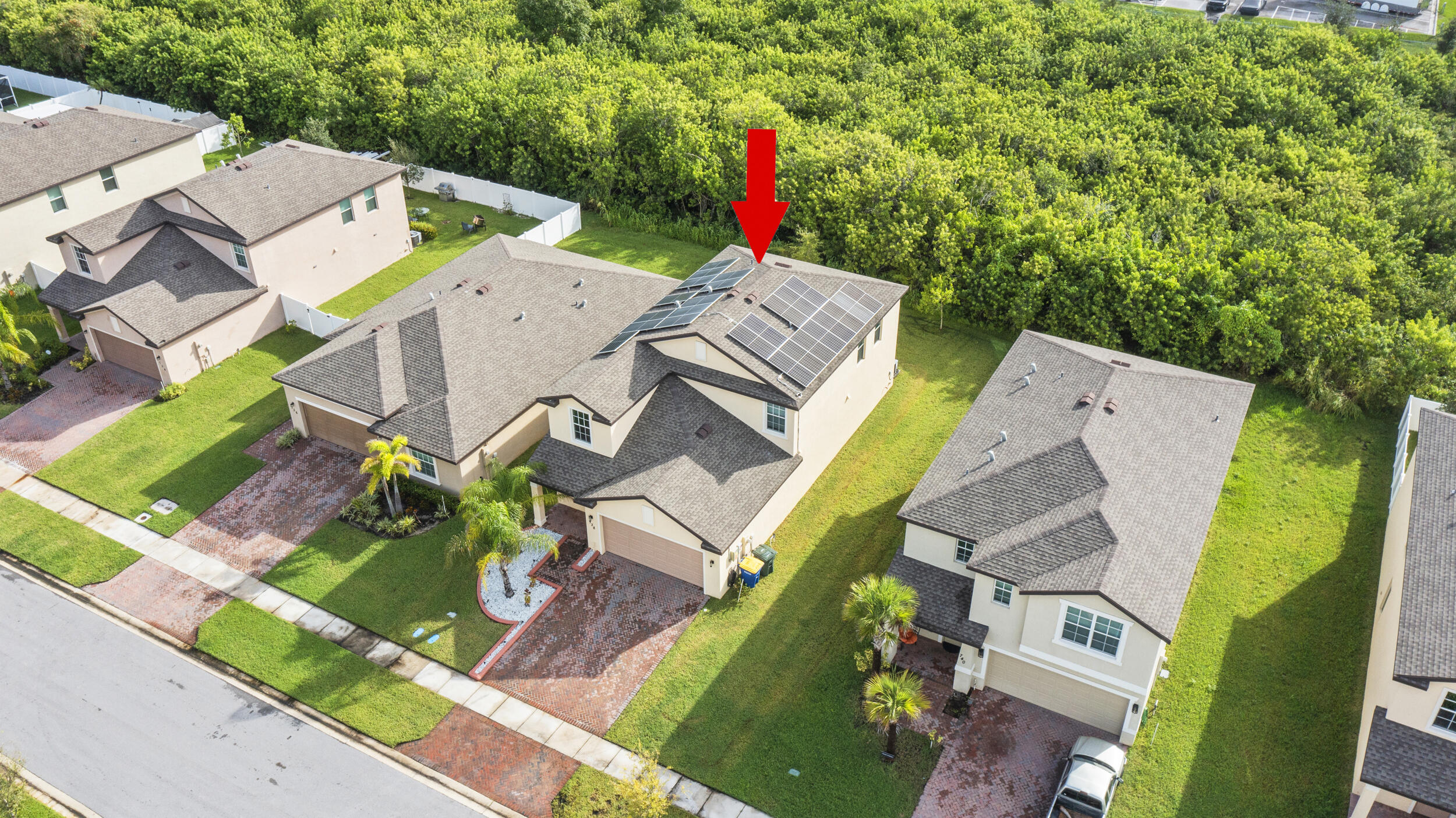 738 Worlington Lane Fort Pierce, FL 34947 - Photo 68 of 69 an aerial view of a house with outdoor space