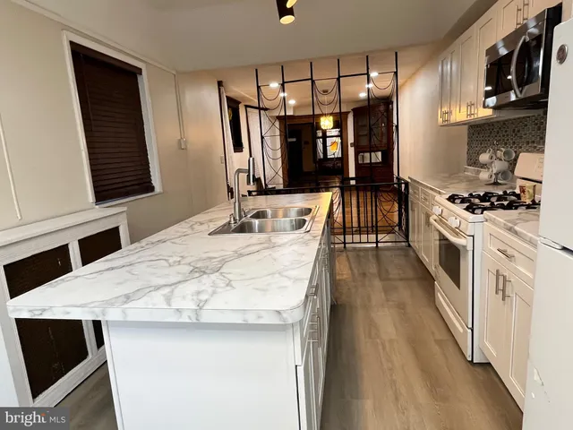 a view of a room with garage and window