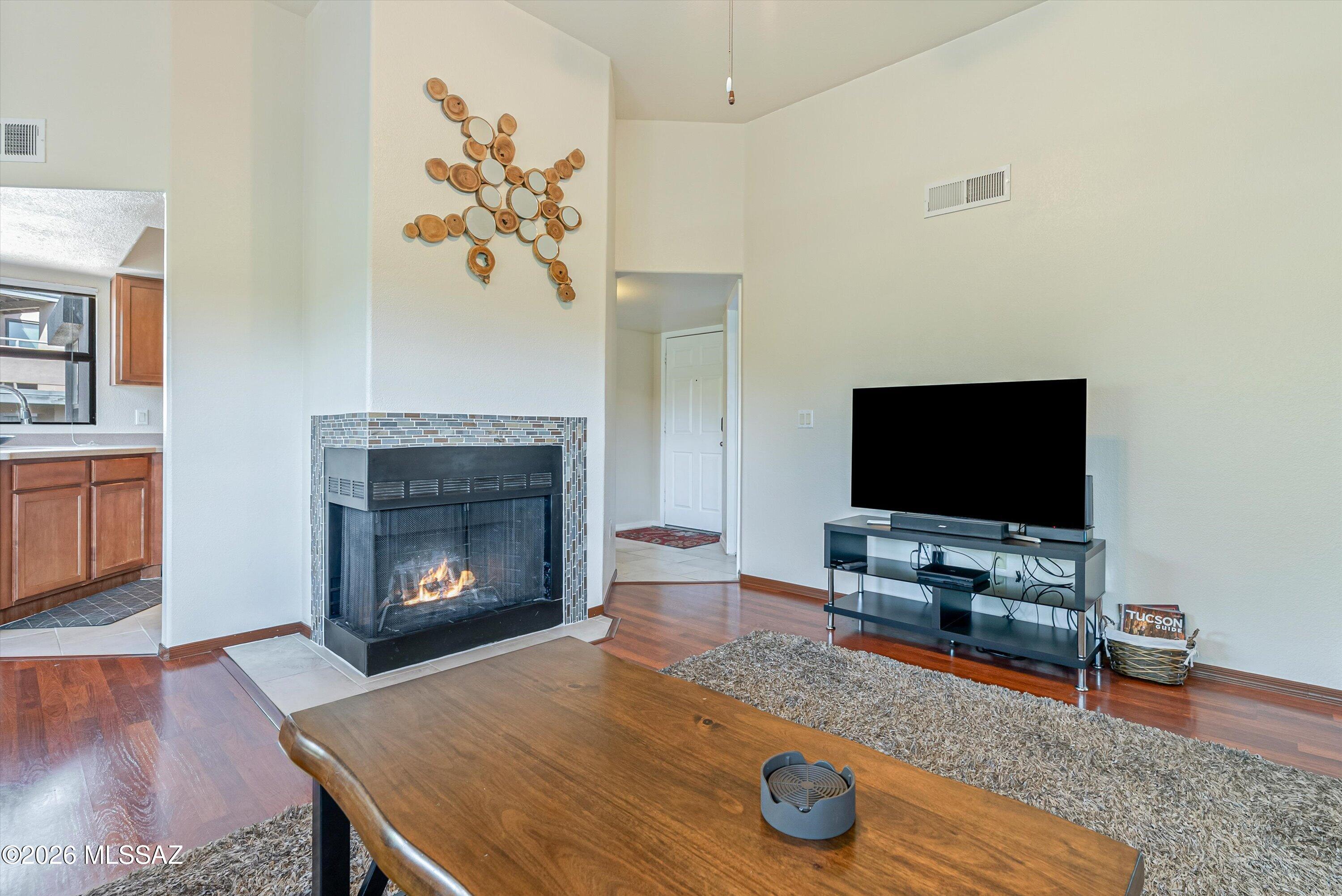 5855 North Kolb Road, Unit 11207 Tucson, AZ 85750 - Photo 9 of 49 Cozy Fireplace