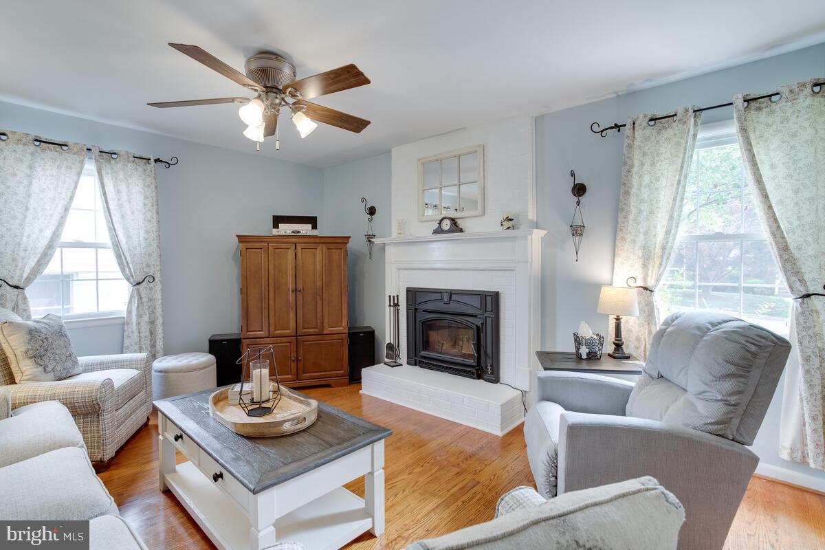 302 Homewood Road Linthicum, MD 21090 - Photo 2 of 56 Living Rm-gleaming wood flooring & painted in 2021