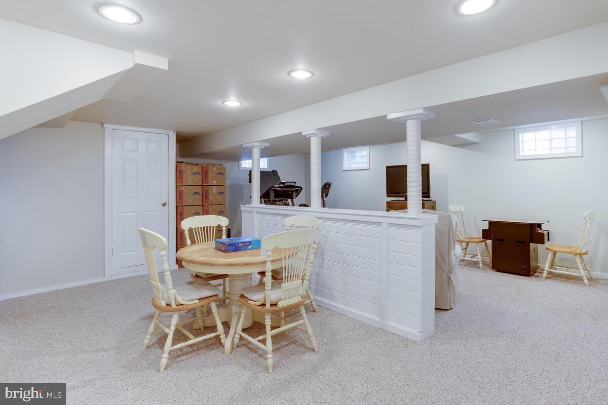 302 Homewood Road Linthicum, MD 21090 - Photo 28 of 56 Lower Level Family Room w/ half bath