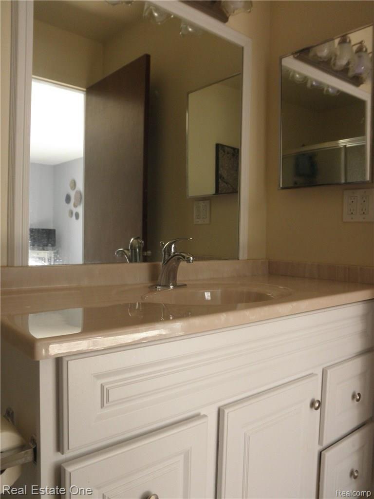 1389 Paddle Wheel Lane Rochester, MI 48306 - Photo 16 of 32 View of newer Master bath vanity area
