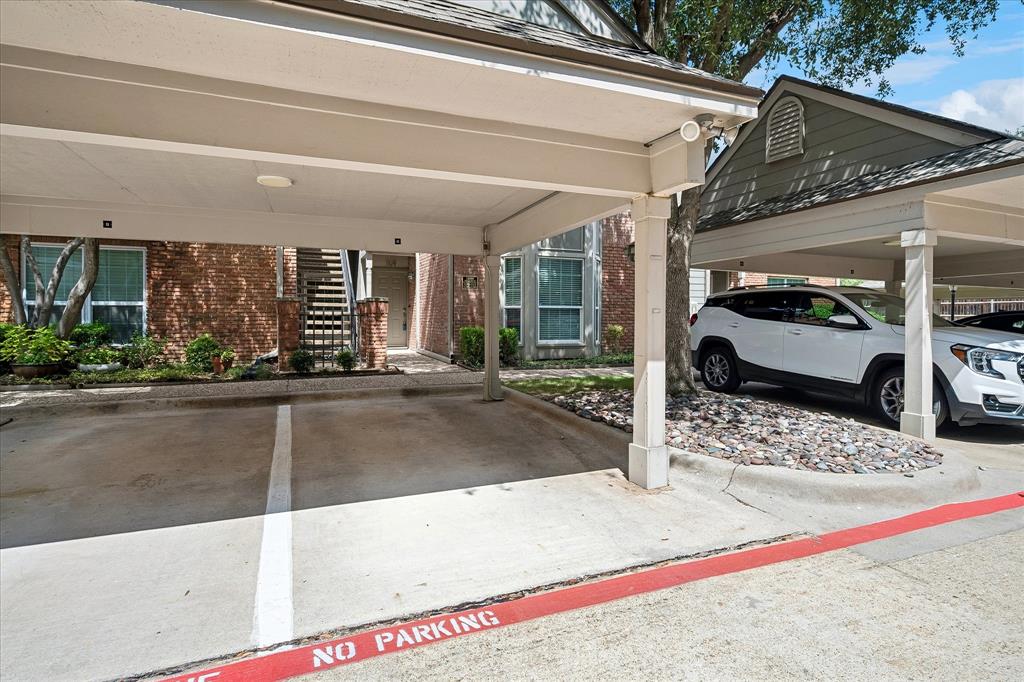 12680 Hillcrest Road, Unit 1109 Dallas, TX 75230 - Photo 20 of 22 Parking for the unit is immediately out the front door.