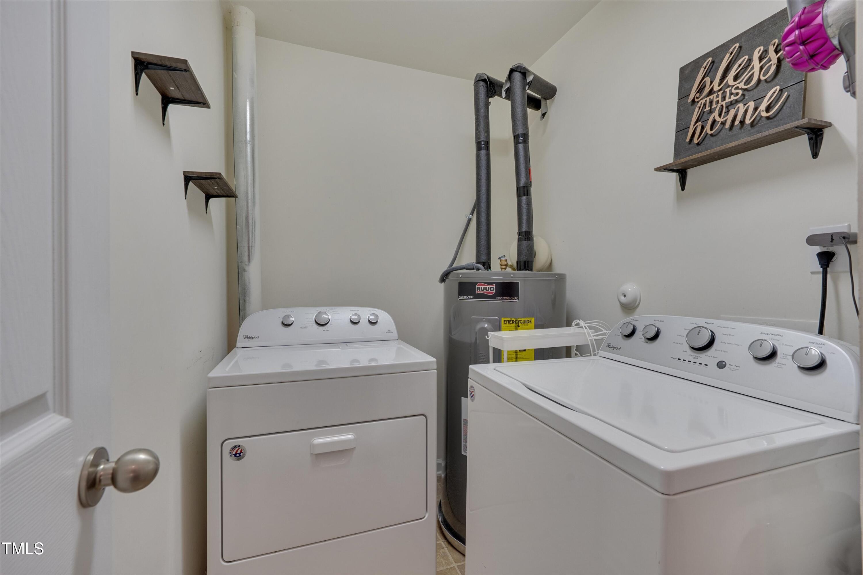2210 Raven Road, Unit 106 Raleigh, NC 27614 - Photo 20 of 27 a utility room with dryer and washer